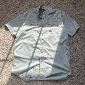 ARIAT Rebar Made Tough Venttek DuraStretch Work Shirt Men's M Vented Stretch